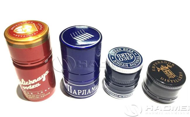 aluminium screw ROPP vodka caps