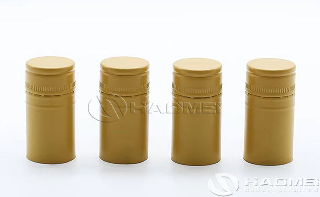 Aluminium ROPP Caps