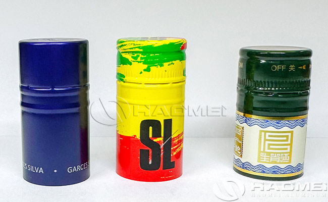 Aluminum Tamper Evident Caps