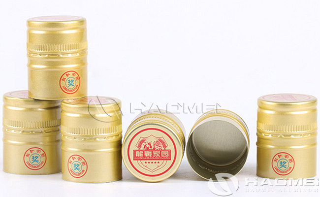 Sparkle Coating Roll Stamping Tamper Evident Caps