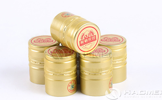 Sparkle Coating Roll Stamping Tamper Evident Caps